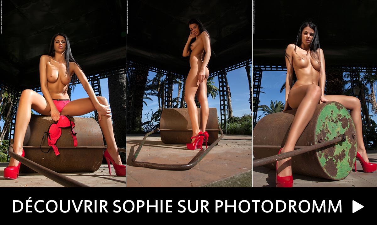 Sophie la belle mannequin nue sur Photodromm
