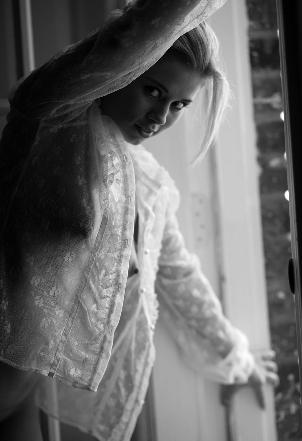 Séance photo nu monochrome