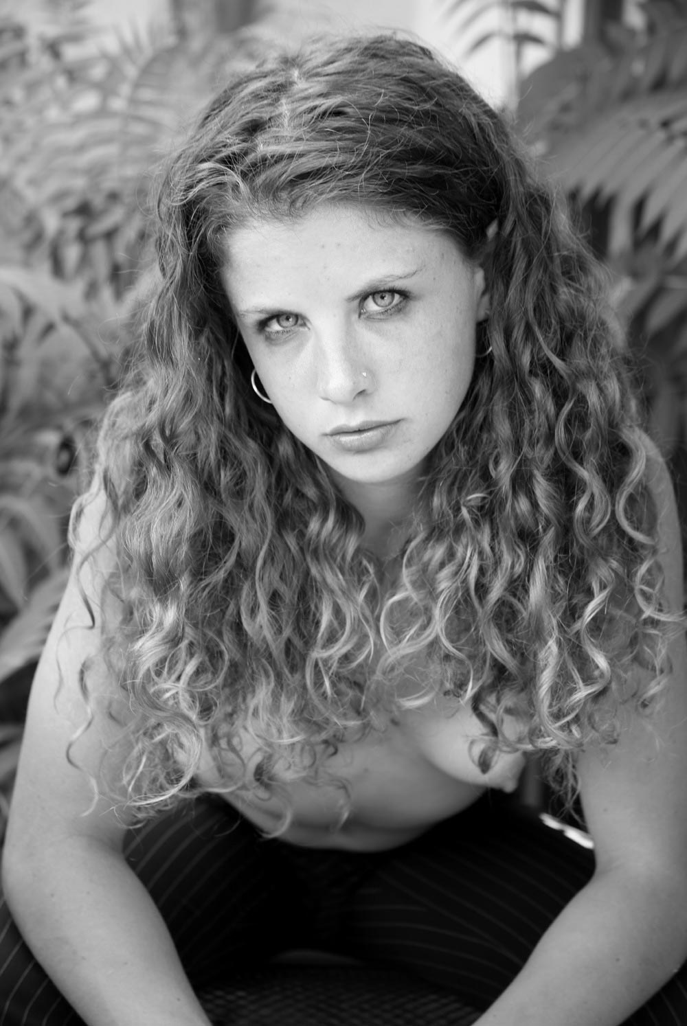 Un visage innocent et très sensuel